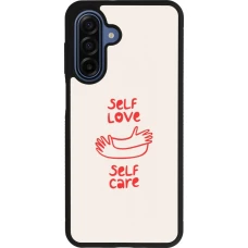 Coque Samsung Galaxy A17 - Silicone rigide noir Saint Valentines Day 26 Self love self care