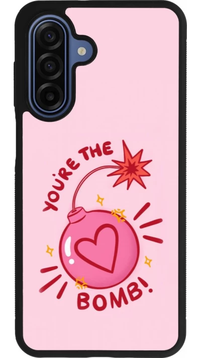 Samsung Galaxy A17 Case Hülle - Silikon schwarz Saint Valentines Day 26 You are the bomb