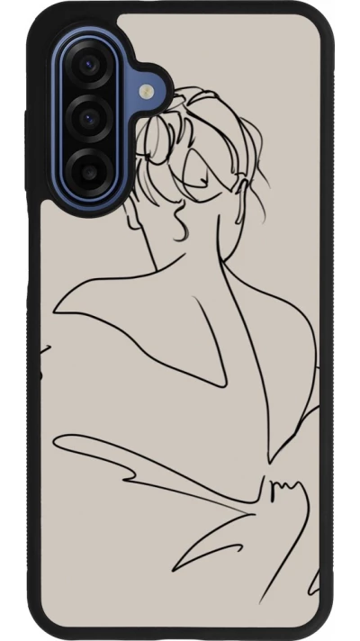 Samsung Galaxy A17 Case Hülle - Silikon schwarz Salnikova 05