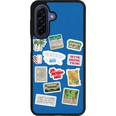 Coque Samsung Galaxy A17 - Silicone rigide noir Seals of the Dominican Republic DTMF