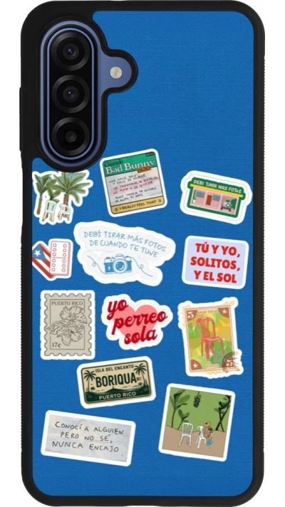 Samsung Galaxy A17 Case Hülle - Silikon schwarz Seals of the Dominican Republic DTMF