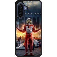 Samsung Galaxy A17 Case Hülle - Silikon schwarz Senna The King of Rain