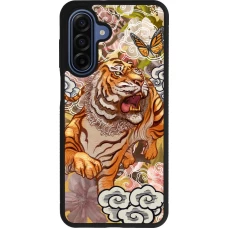 Samsung Galaxy A17 Case Hülle - Silikon schwarz Spring 23 japanese tiger