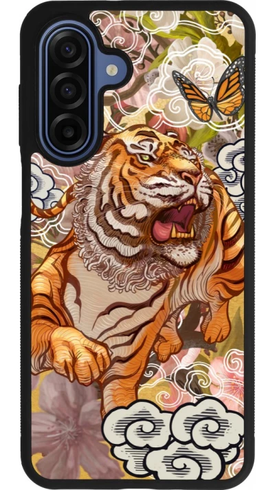 Samsung Galaxy A17 Case Hülle - Silikon schwarz Spring 23 japanese tiger