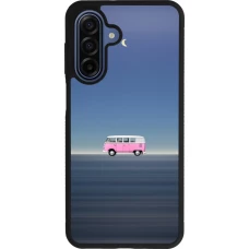Coque Samsung Galaxy A17 - Silicone rigide noir Spring 23 pink bus