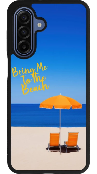 Samsung Galaxy A17 Case Hülle - Silikon schwarz Summer 2025 Bring me to the beach