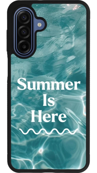 Samsung Galaxy A17 Case Hülle - Silikon schwarz Summer 2025 Summer is here