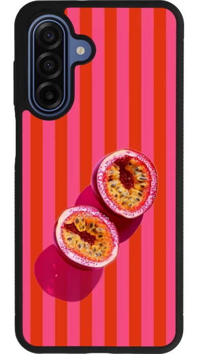 Samsung Galaxy A17 Case Hülle - Silikon schwarz Passion fruit Summer 2026