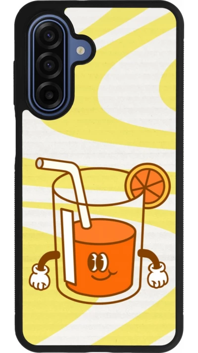 Samsung Galaxy A17 Case Hülle - Silikon schwarz Summer drink 2026