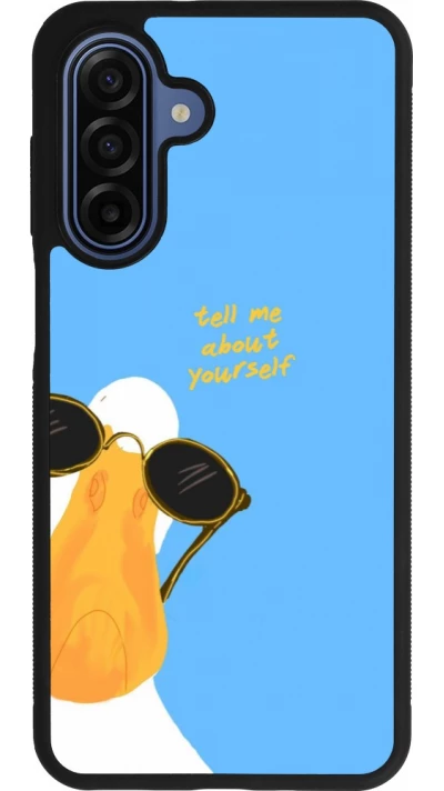 Samsung Galaxy A17 Case Hülle - Silikon schwarz Tell me about yourself Summer 2026