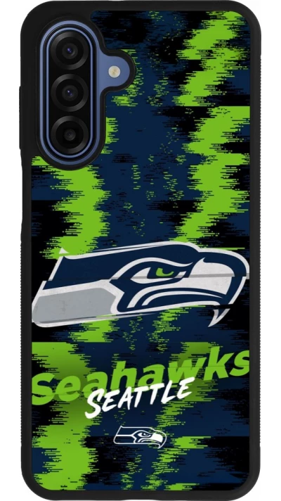Samsung Galaxy A17 Case Hülle - Silikon schwarz Super Bowl 26 Seattle 2