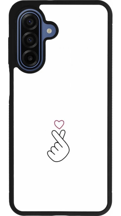 Samsung Galaxy A17 Case Hülle - Silikon schwarz Valentine 2024 heat by Millennials