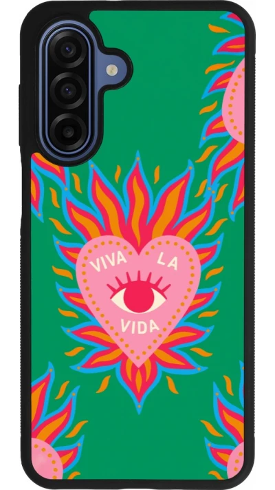 Samsung Galaxy A17 Case Hülle - Silikon schwarz Viva la vida 2026