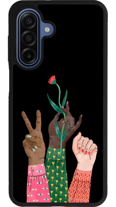 Samsung Galaxy A17 Case Hülle - Silikon schwarz Womens day 2026 2
