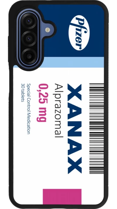 Samsung Galaxy A17 Case Hülle - Silikon schwarz Xanax Alprazolam 2025