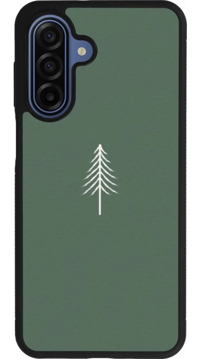 Coque Samsung Galaxy A17 - Silicone rigide noir Christmas 22 minimalist tree