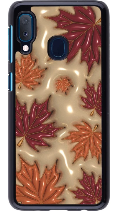 Coque Samsung Galaxy A20e - Autumn 26 3D leaves