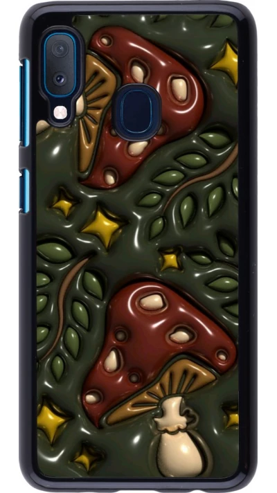 Coque Samsung Galaxy A20e - Autumn 26 3D mushrooms