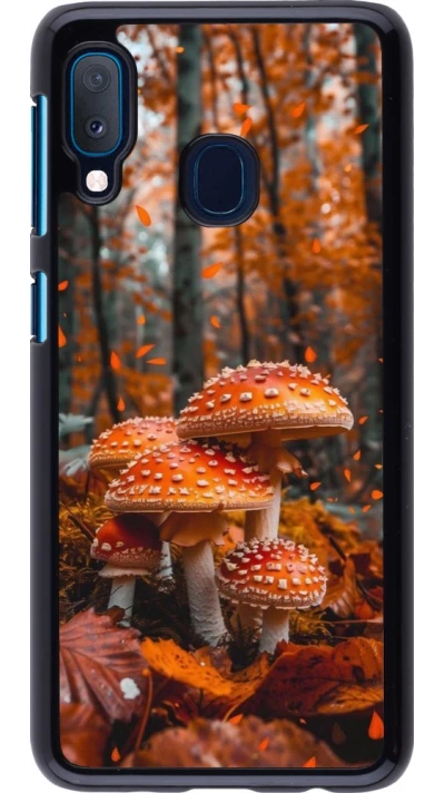 Coque Samsung Galaxy A20e - Autumn 26 Mushrooms in the woods