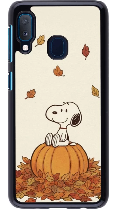 Coque Samsung Galaxy A20e - Autumn 26 Snoopy autumn