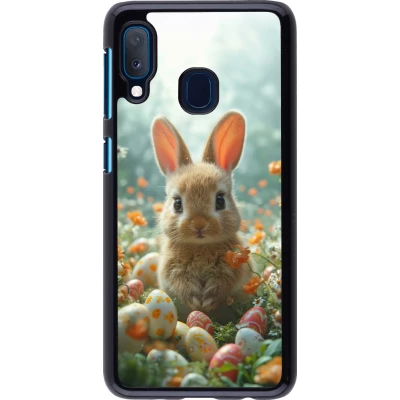 Coque Samsung Galaxy A20e - Easter 2026 Rabbit in the garden