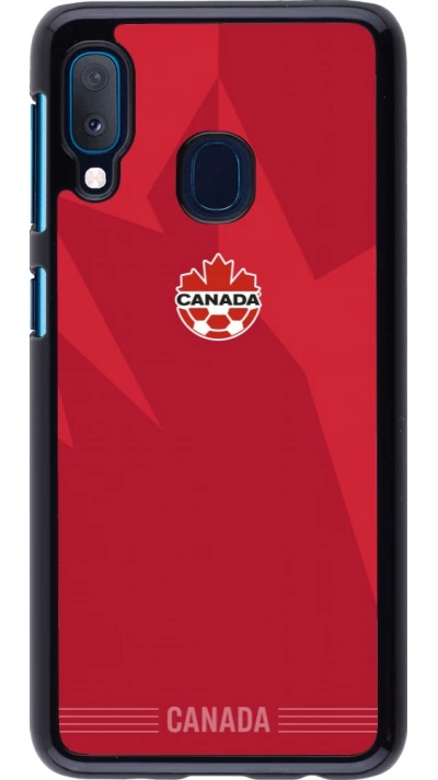 Samsung Galaxy A20e Case Hülle - Kanada 2026 personalisierbares Fussballtrikot