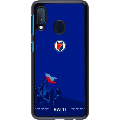 Coque Samsung Galaxy A20e - Maillot de football Haiti 2026 personnalisable