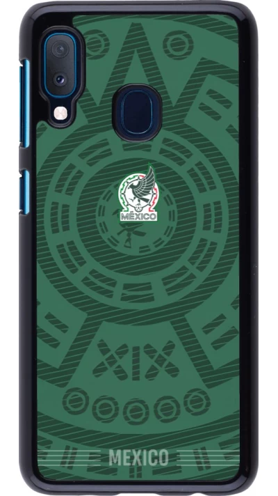 Samsung Galaxy A20e Case Hülle - Mexiko 2026 personalisierbares Fussballtrikot