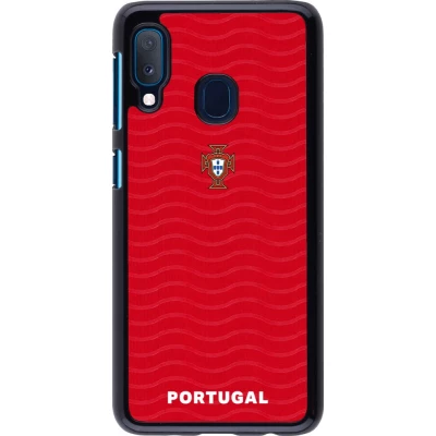 Samsung Galaxy A20e Case Hülle - Portugal 2026 personalisierbares Fussballtrikot