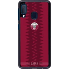Coque Samsung Galaxy A20e - Maillot de football Qatar 2026 personnalisable