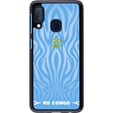 Samsung Galaxy A20e Case Hülle - Demokratische Republik Kongo 2026 personalisierbares Fussballtrikot