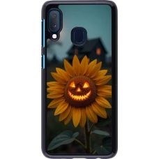 Samsung Galaxy A20e Case Hülle - Halloween 2026 Evil Sunflower
