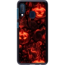 Samsung Galaxy A20e Case Hülle - Halloween 2026 Pattern Halloween