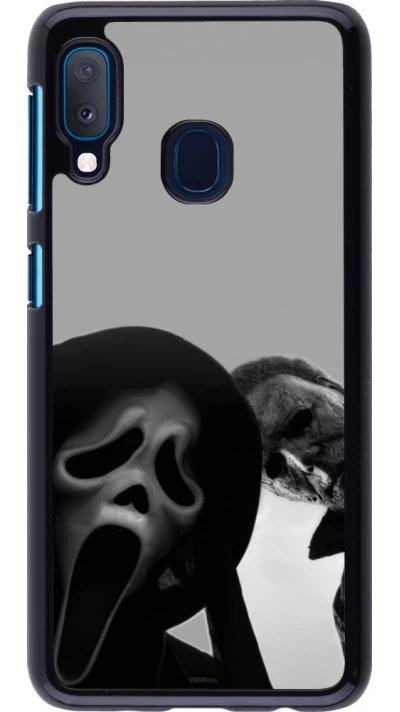 Samsung Galaxy A20e Case Hülle - Halloween 2026 Scream and Michael Myers