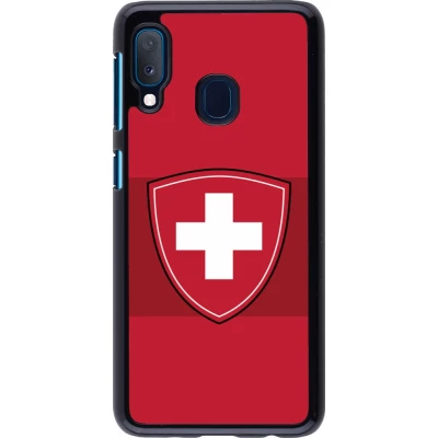 Coque Samsung Galaxy A20e - Hockey World Championship Ecusson Suisse