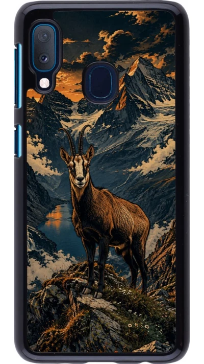 Coque Samsung Galaxy A20e - Linocut Chamois