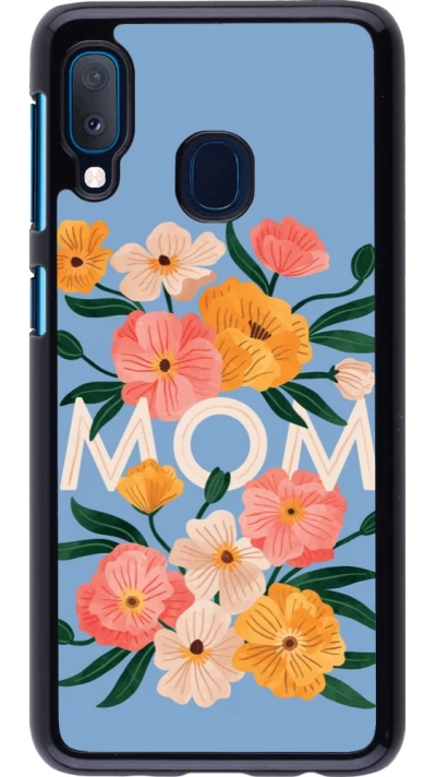 Samsung Galaxy A20e Case Hülle - Mom 2026 Flowers