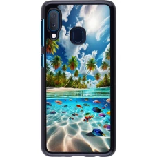 Coque Samsung Galaxy A20e - Plage Paradis