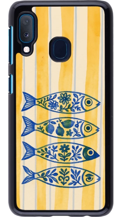 Samsung Galaxy A20e Case Hülle - Portuguese fish 2026