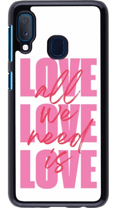 Samsung Galaxy A20e Case Hülle - Saint Valentines Day 26 Love all we need is