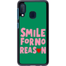 Samsung Galaxy A20e Case Hülle - Smile for no reason 2026