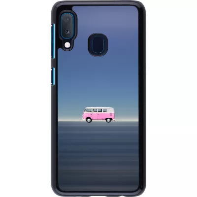 Coque Samsung Galaxy A20e - Spring 23 pink bus