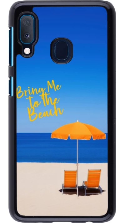 Samsung Galaxy A20e Case Hülle - Summer 2025 Bring me to the beach