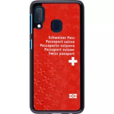 Coque Samsung Galaxy A20e - Swiss Passport