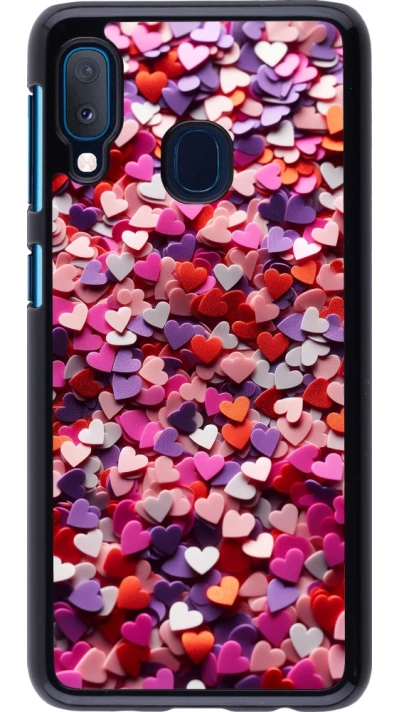 Coque Samsung Galaxy A20e - Valentine 2025 Confetti