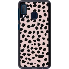 Samsung Galaxy A20e Case Hülle - Wild Leopard Pink