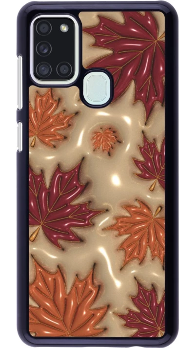 Coque Samsung Galaxy A21s - Autumn 26 3D leaves