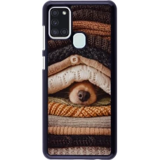 Coque Samsung Galaxy A21s - Autumn 26 Dog under the covers