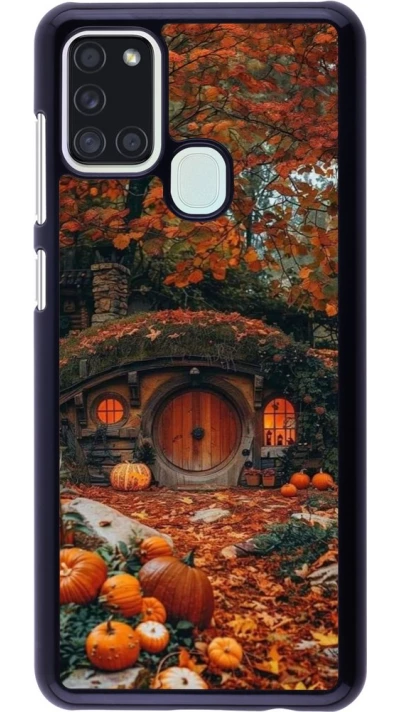 Coque Samsung Galaxy A21s - Autumn 26 Hobbit house