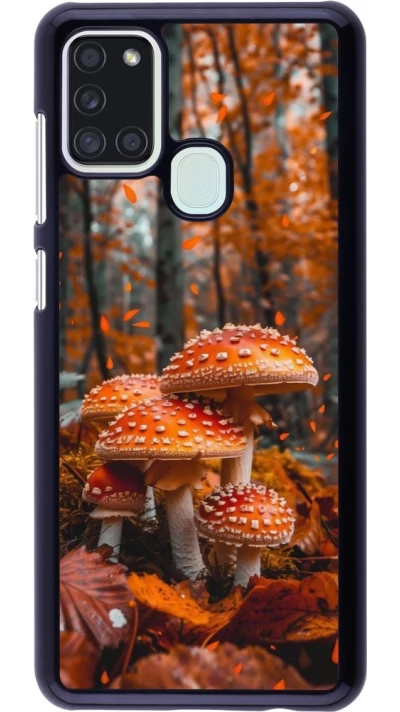 Coque Samsung Galaxy A21s - Autumn 26 Mushrooms in the woods
